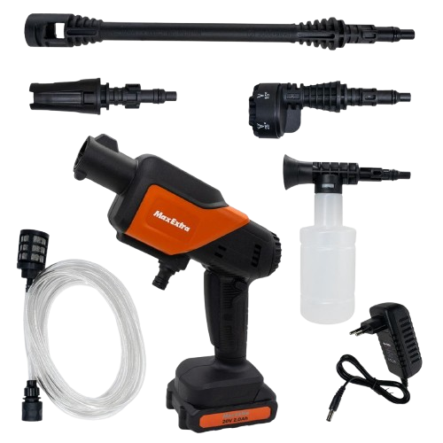 MAX EXTRA ŞARJLI YIKAMA MAKİNASI 30 BAR 20V 2.0AH